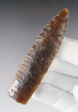 Exceptional flaking on this 3 11/16