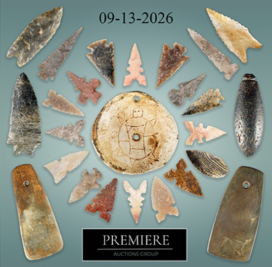 Bennett's Premiere Indian Artifact Auction
