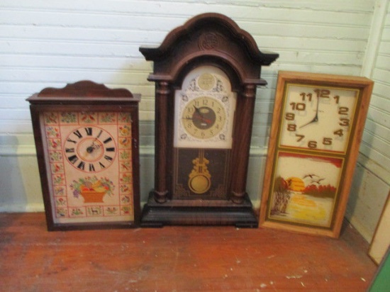 Three Quartz Clocks