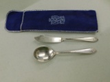 Sterling Silver Knife & Spoon