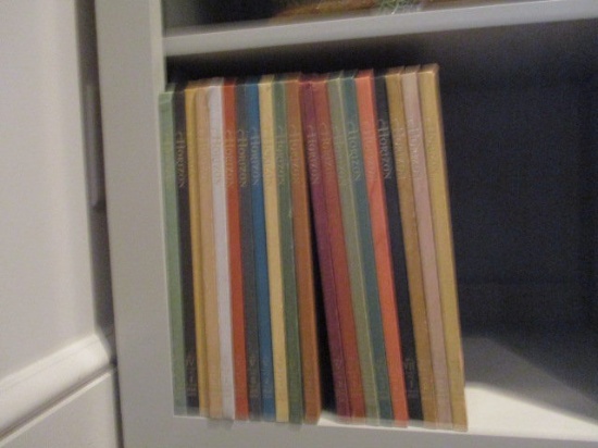 20 Volumes of  "Horizon" Hard Back Art Magazines from 1960's