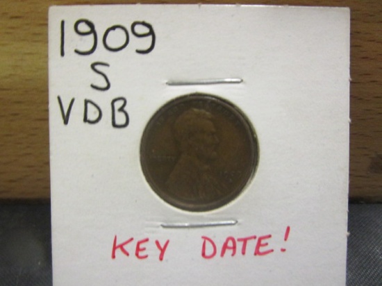 1909-S VDB Penny- RARE!