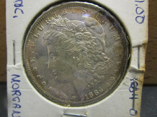 1884O Morgan Silver Dollar