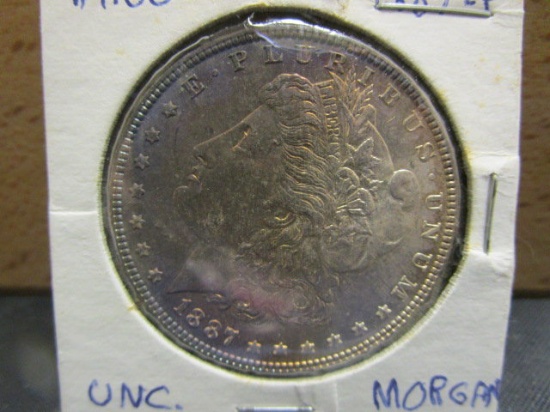 1887 Morgan Silver Dollar