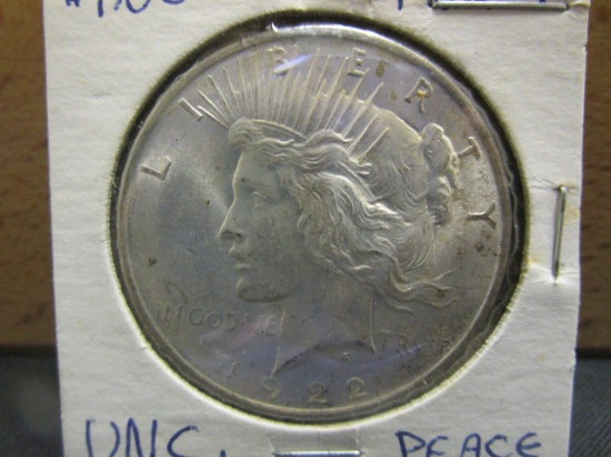 1922 Peace Silver Dollar