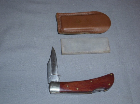 Vintage "Case XX" Folding Pocket Knife w/Sharpening Stone