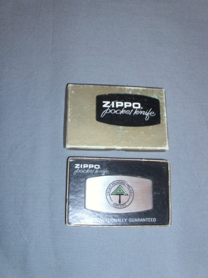 Vintage ZIPPO Pocket Knife in Original Box