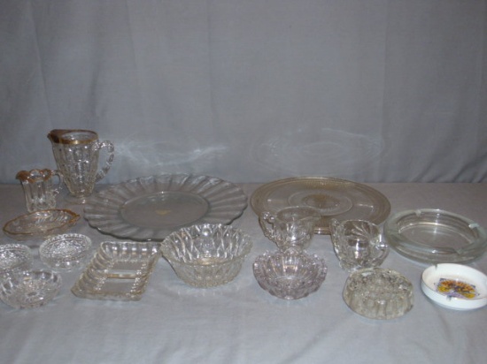 Lot of Crystal Dishes