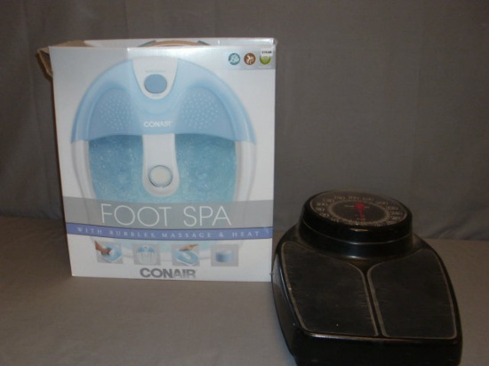 Conair Foot Spa & Health-O-Meter Bathroom Scales