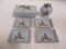 ATC Super Deluxe Pheasant Cigarette Box, Lighter and Four Individual Ashtrays