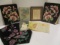 Lot of Vintage Prints, Photos and Painting on Black Velvet