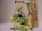 Vintage Rubens Originals Little Girl on Tree Swing Planter