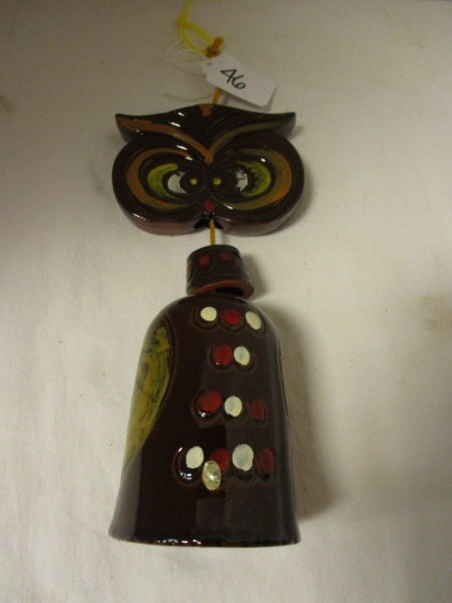 Pottery Hanging Owl