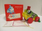 1994 Fisher Price Gran'pa Frog #6464 in Original Box