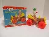 Fisher Price Jolly Jalopy #724 Pull Toy in Original Box