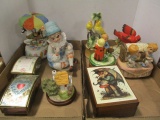 Ten Music Boxes/Figurines-Reuge 