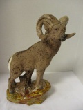 Retro Big Sheep Ram Statue