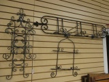 Five Metal Plate Racks