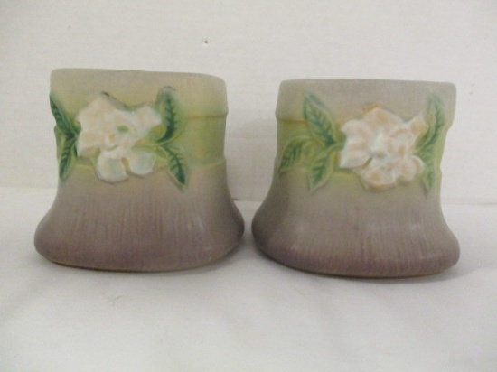Pair of Roseville Gardena Vases