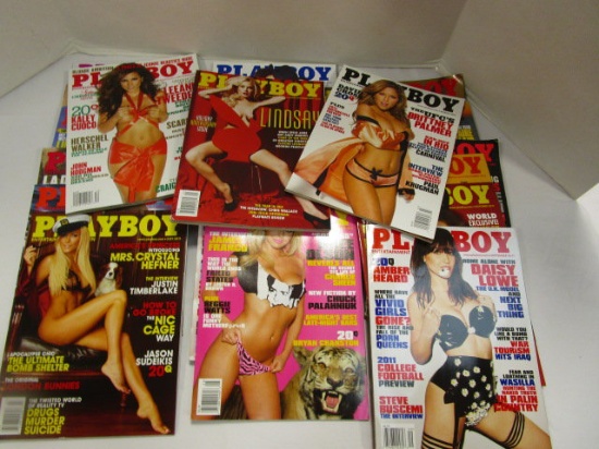 Lot of Playboy Magazines - 2003, 2010, 2011 and 2012