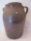 Antique Pottery Churn Marked 3