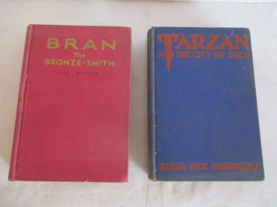 1933 "Tarzan and the City of Gold" and 1932 "Bran The Bronze Smith"