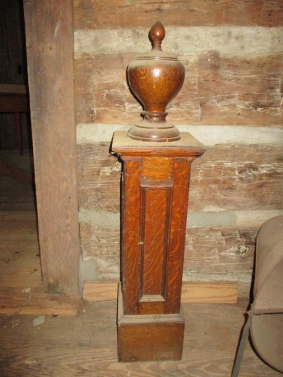 Antique Wood Newell Post