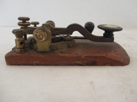 Antique Telegraph Key and Sounder