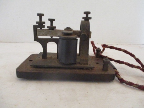 Antique Morse Code Signal Used by Bruce Bell