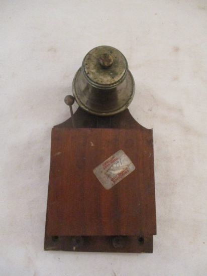 Antique Electric Phone Box Bell Ringer