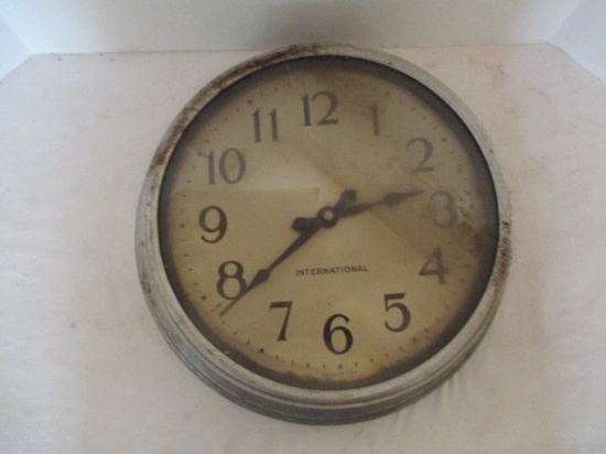 Vintage International Industrial Electric Wall Clock