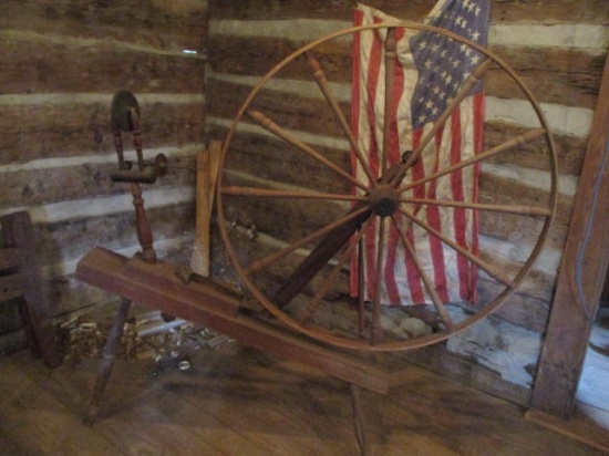 Antique Spinning Wheel