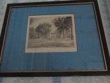 Signed, Limited Edition of 300 Framed Original Etching by Don Swann of 
