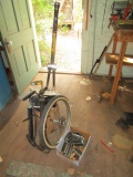 Vintage Bike Pumps and Unicycle Parts-Just Needs Assembling!