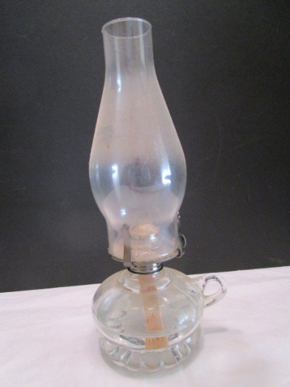 Oil Lamp with Handle