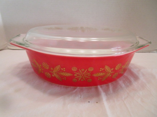 Vintage Pyrex 2 1/2" Qt Casserole with Lid