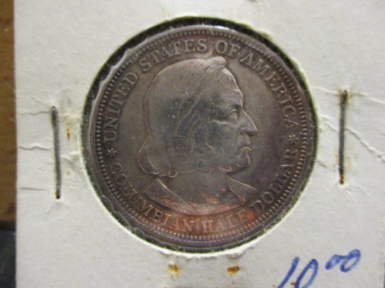 1893 Columbus Comm. Half Dollar