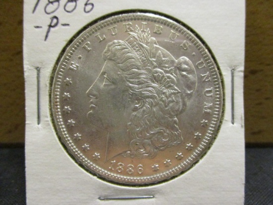 1886 Morgan Silver Dollar