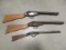 Three Vintage Toy Rifle and Shotguns