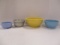 Four Assorted Mixing Bowls