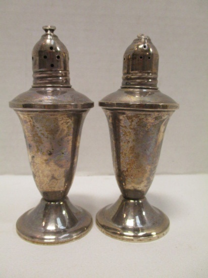 Duchin Creations Sterling Weighted Salt and Pepper Shakers