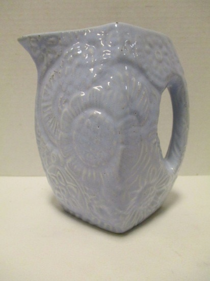 Niloak Blue Daisy Pattern Pitcher