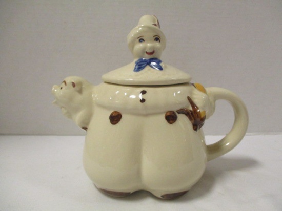 Tom the Piper's Son Tea Pot