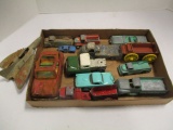 Tray of Vintage Metal Trucks and Cars-Most TootsieToy