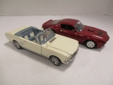1/24 Scale 1973 Trans Am and Danbury Mint 1966 Mustang