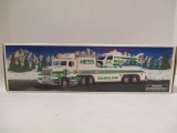 1995 Hess Toy Truck and Helicopter