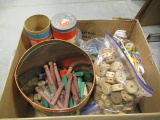 Vintage Lincoln Logs and Tinker Toys