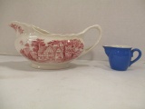 J & G Meakin Romantic England Creamer and Villeroy & Boch Creamer