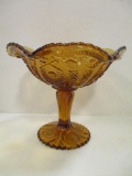 Imperial Glass Amber Compote