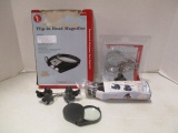 Magnifying Glasses, Helping Hand Magnifier, Flip-In Head Magnifier, etc.